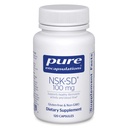 Pure Encapsulations NSK-SD - 100 mg Nattokinase - per la normale circolazione sanguigna - Supporta l'attività fibrinolitica* - Gluten Free & Non-GMO - 120 capsule