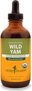 Estratto di liquido di Yam selvatico certificato di Herb Pharm per il supporto del sistema muscoloscheletrico - 4 once