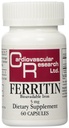 Cardiovascolare Ricerca Ferritina Massima Assorbimento Ferro Supplemento 1-Pack, 01-Cream,60 Capsule