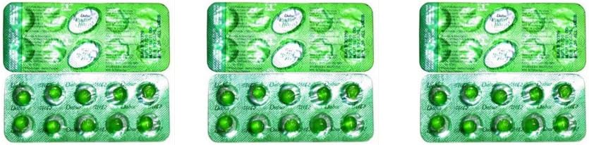 Dabur Pudin Hara Perle – per l'upset Stomach, Acidity, Flatulence, Indigestion & Bloating, Supporti Digestivo e Gut Salute e Comfort - per uomini e donne - 200 Conteggio (Pack of 20)