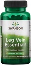 Swanson Leg Vein Essentials - Rilascio ritardato - 60 capsule di veg