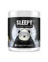 Sotterranea Bio LabsTM Panda SUPPS – Sleepy 2.0 Natural Sleep Aid Formula: Melatonina 5mg, 300mg GABA, Estratto di camomilla, (Tele di limone di miele) 30 Serve