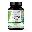 EMERALD LABS Osteo Bone Salute - Supporto Immune & Bone & Integratore con Vitamina D3, K2, Calcio, Magnesio, OptiMSM, Phytosome Meriva & More - 90 capsule vegetali