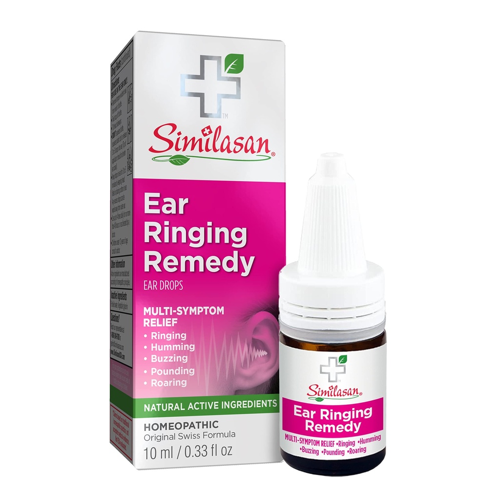 Similasan Ear Ringing Remedy Ear Drops 0.33 Ounce Bottiglia