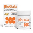 BioGaia compresse masticabili probiotici, Box modo semplice e facile per promuovere la salute digestiva e immunitaria, 30 conte