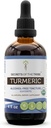 Tintura organica di curcuma USDA | Estratto privo di alcool, gocce di erbe ad alta potenza, Giunti sani | Realizzati in Turmerico organico certificato al 100% (Curcuma Longa) Radice secca 4 OZ