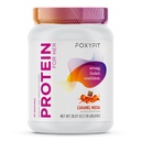 Proteine FoxyFit per Lei, Caramel Mocha Whey Protein Polvere con CLA e Biotin per un Glow sano (1.85 lbs)
