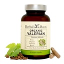 Estratto di radice di erbe Pure Organic Valerian Root Capsule - 900 mg - Non-Habit Forming senza Melatonina, Non-GMO - 60 Conta capsule vegane, Integratore di erbe