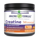 Incredibile formula Micronized Creatina Monoidrato Polvere Supplemento | 5000 mg Per Serving | Ideal Pre & Post Workout Supplement | Made in USA (1 LB, arancione)