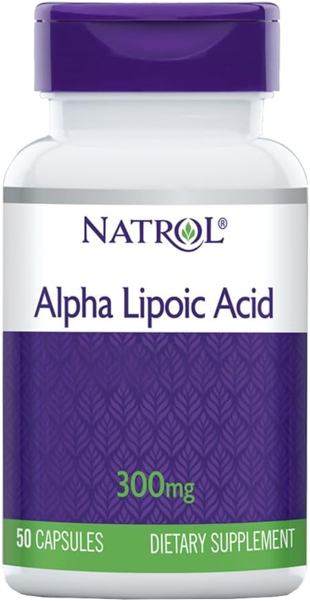 Natrol Alpha Lipoic Acid 300mg capsule, 50 Count (Pack of 3)