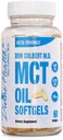 Dr. Colbert, MD MCT Oil Softgels | di Keto Zone & Divine Health | 1000mg da Organic Coconuts | 60 Softgels