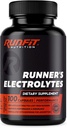 Elettroliti di Runner - Stop Cramps Now - Boosts Endurance & Stops Muscle Fatigue - Salt Electrolyte Pills - Boosts Hydration - Replenishes Exact Electrolytes Lost While Running - 100 Capsule