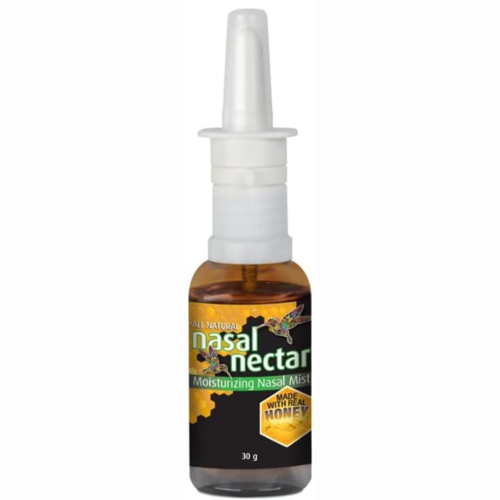 NaturePro Moisturizing Nasale Mist, Tutto Naturale, 1 oz per Nasal Dryness Contiene miele reale
