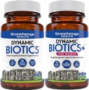 Biotica dinamica della salute di Stonehenge + Biotics dinamica+ per le donne Probiotici Integratori Bundle per sostenere la salute digestiva e femminile