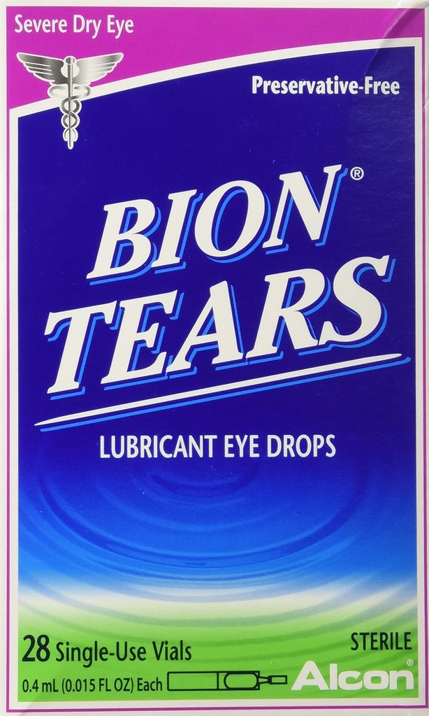 Alcon Bion Tears Single-Use Vials, 28 Conte