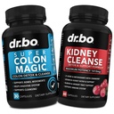 Pulitore Detox & Kidney Cleanse - Pillole di pulizia del colon 15 giorni Probiotici & reni Detox Supporto Supplemento Cranberry - Bowel Movimento Integratori per Intestinal Stomach Bloating Gut & Kidneys
