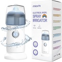 Irrigatore nasale con spruzzo Gentale - Ultra Fine Mist - Irrigazione per il sollievo del seno - Sistema di aspirazione del detergente del naso - Impermeabile