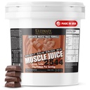 Ultimate Nutrition Muscle Juice, Weight Gain Drink Mix - Polvere di allenamento Mass Gainer per gli uomini e le donne - Supplemento per la crescita muscolare magra e supporto immunitario con 55g Protein - Chocolate, 10.45lb