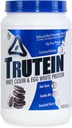 Polvere proteica alta della Truteina del corpo: 45% Whey, 45% Casein, 10% Egg White Protein Shake Mix, Basso Sodio, Polvere a basso contenuto di proteine del carb per gli uomini e le donne, biscotti e crema, 2lb