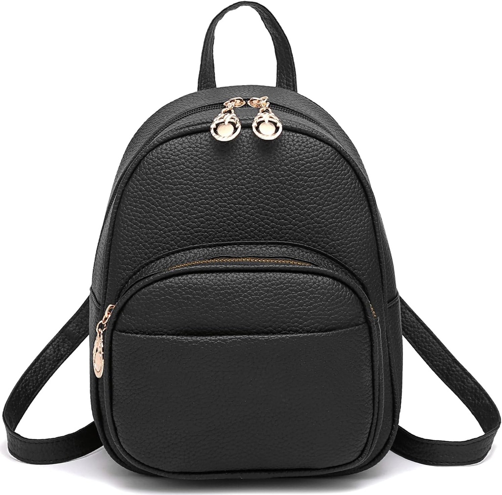 Barsine Mini zaino per le donne ragazze in pelle Zaini Casual Small Daypack Borsa a spalla con tasche
