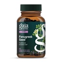 Gaia Herbs Fenugreek Seed - Aiuta a sostenere la lattazione sana e la produzione di latte materno* - Realizzato con Semi di fieno greco organico - 60 Vegan Liquid Phyto-Capsules (fino a 15 giorni di alimentazione)