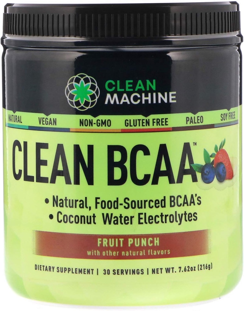 Macchina pulita BCAA polvere di punzonatura di frutta, 30Count