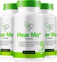 (3 Pack) Hear Me + Capsules, HearMe + Pills, Hear Me Plus Ear Formula per un udito sano, Premium HearMe Plus for Ear Health, Natural Ear Cleaner Support, Hear Me+ Review (180 Capsules)
