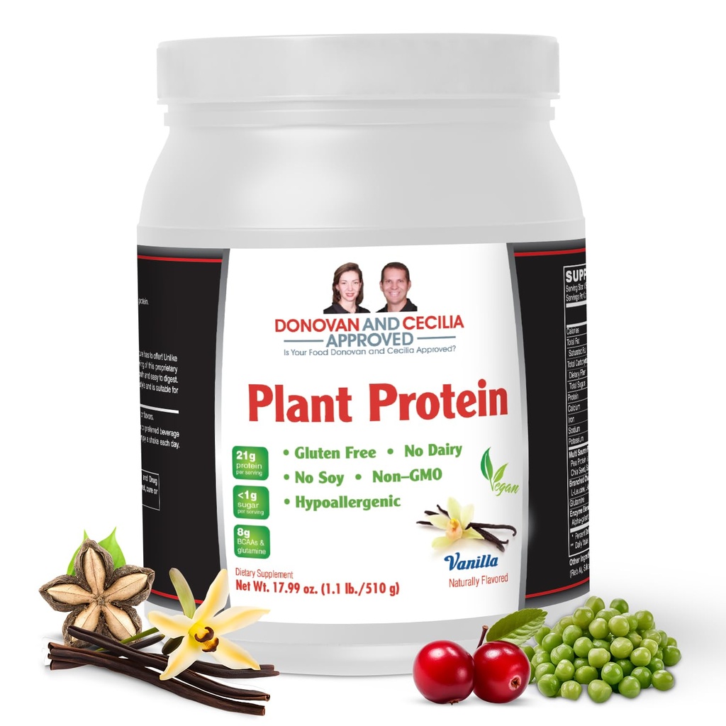 Proteine vegetali vegane (Vanilla), DCA Nutrition