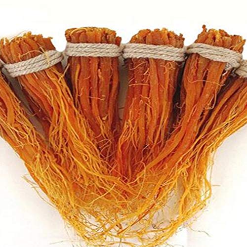 ZYCSLOVMJGHD Red Korean Ginseng Rootseng - Pezzi di radice intera - Red Panax Ginseng Roots 100g
