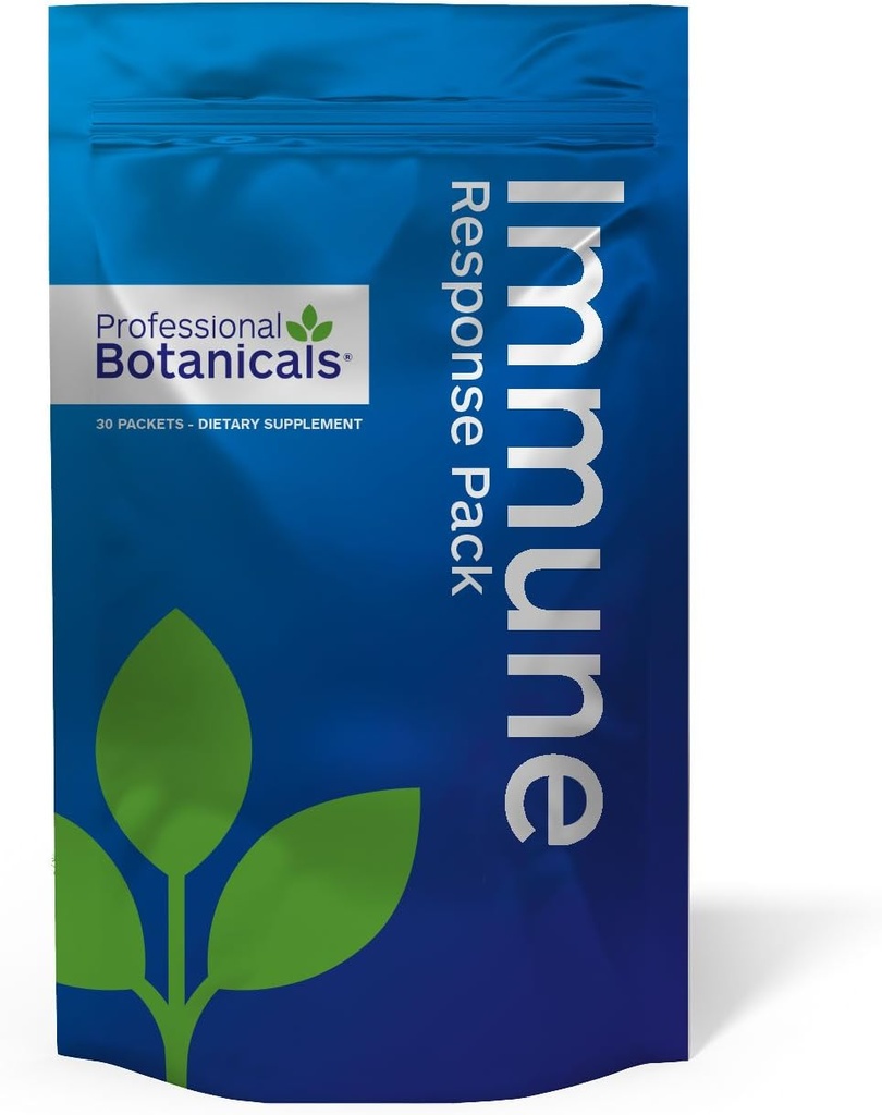 Professional Botanicals Immune Response Packs - Vegan Multi-Formula Immune System Support - 20 Pacchetti
