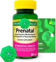 Prenatale Multivitamin/Multimineral 100 Compresse con Bundle Esclusive Vitamine & Minerali - A a Z -Better Ligth&Spring Guida + Organizzatore settimanale di pillole (3 voci)