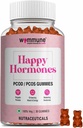 PCOD PCOD Balance Gummies | per periodi regolari Imbalance ormonale, Gravidanza naturale I Inositol Guida fortificata in capelli facciali & acne , Periodo ritardato - Rivitalizza, riequilibrio, ricarica - Gummies
