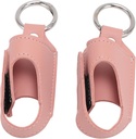 2pcs Asthma Inhaler Holder Portable Storage Protective PU Leather Asthma Inhaler Case per viaggi ()