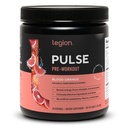 LEGION Pulse Pre Workout - Tutto naturale Nitric Oxide Preworkout Drink per aumentare l'energia, Creatina libero, naturalmente addolcito, Beta Alanine, Citrulline, Alpha GPC (Blood Orange)