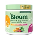 Bloom Nutrition Superfood Greens Powder, Enzimi Digestivi con Probiotici e Prebiotici, Gut Health, Bloating Relief per le donne, Chlorella, succo Mix w/Beet Root Powder, 30 SVG, Arancio Passionfruit