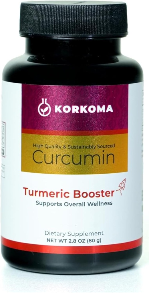 Booster currico - Superfood curcumico biologico con Estratto di curcumina, Supporta il sistema immunitario, Nurtures Pelle sana &amp; Benessere generale