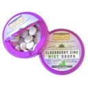 Vocale Eze Elderberry Mint con Vitamina C e Zinc (40) | Lozenges to Relieve Sore, Hoarse, Fatigue, Secchezza di Throat | Supporto vocale, Sugar Free