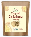Jiva Organics Gokshura Polvere 7 Ounce Bag - Non OMO, Pure, Full Spectrum Tribulus - Origin indiana