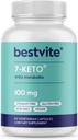 BESTVITE 7-Keto 100mg DHEA (60 capsule vegetariane) - No Stearates