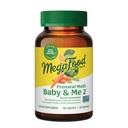 MegaFood Baby & Me 2 Vitamina Prenatale e Minerali - Vitamine per le Donne - con Folate (Folic Acid Natural Form), Choline, Ferro da stiro, Iodio e Vitamina C, Vitamina D e altro - 60 Tab (30 Serve)