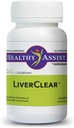 Kirkman LiverClear Supplement, 120 Capsule, Body Cleanse con Vitamina C, E, Selenio, Taurina, Curcumina, Cardo Latte, Glutathione, NAC & Calcium per supportare i percorsi di pulizia naturale del corpo