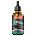 2000MG Glutathione Liquido Gocce, Assorbimento Ultra Alto, Detossificazione Naturale, Sistema Immune & Skin Supprot*, L-Glutathione, Vitamina C & Acido Ialuronico, Capsule Alternative, 2.02 OZ