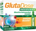 GlutaDose Recovery Immunity Supplement - Liquid Vitamins Supporto immunitario per bambini e adulti, Cold & Flu Care Package (Glutathione Astragalus Echinacea Acerola) Booster immunitario per gli uomini delle donne - 12 Vials