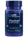 Provinal Purified Omega-7, acido palmitoleico derivato da olio marino altamente concentrato, colesterolo, trigliceridi e supporto di salute del cuore, senza glutine, non OGM, 30 softgels