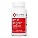 Protocol Brain Regain - Brain Support* - con Phosphatidylserine - Brain Health Supplement* - Vascular Health - 90 Caps