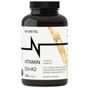 Vitamina D3 + K2 con olio di cocco - D3 10.000 IU & K2 (MK-7) 200 mcg | 2-in-1 Supporto ad alta potenza per la salute Bone & Immune | Facile da ingoiare | Non OGM, Gluten & Soy Free - 240 Softgels