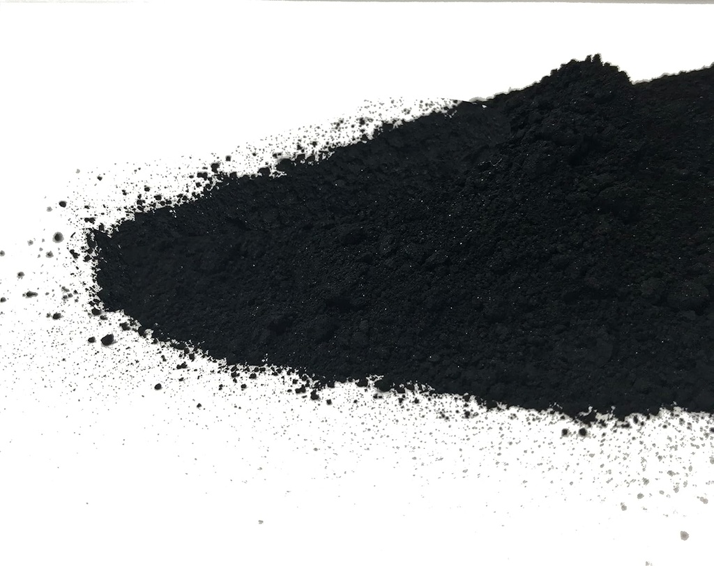 Polvere di carbone nera attivata - Cocco DERIVED - Vaso di plastica (Holds 2.5 oz) - Kosher - Cucina - Denti sbiancamento