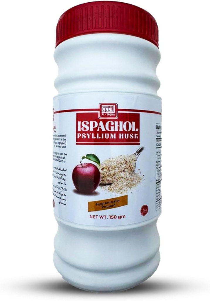 AL-TAQWA Psyllium Husk Powder, Psyllium Husk, Non aromaed, Psyllium Husk Whole, Psyllium Fiber, Isabgol Psyllium Husk, Ispagol