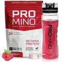 Promino® Essential Amino Acid Muscle Drink – 2X Più Efficace Di Whey – Certificato NSF per lo sport – Carburante di recupero senza zucchero – Raspberry, 30 Serve