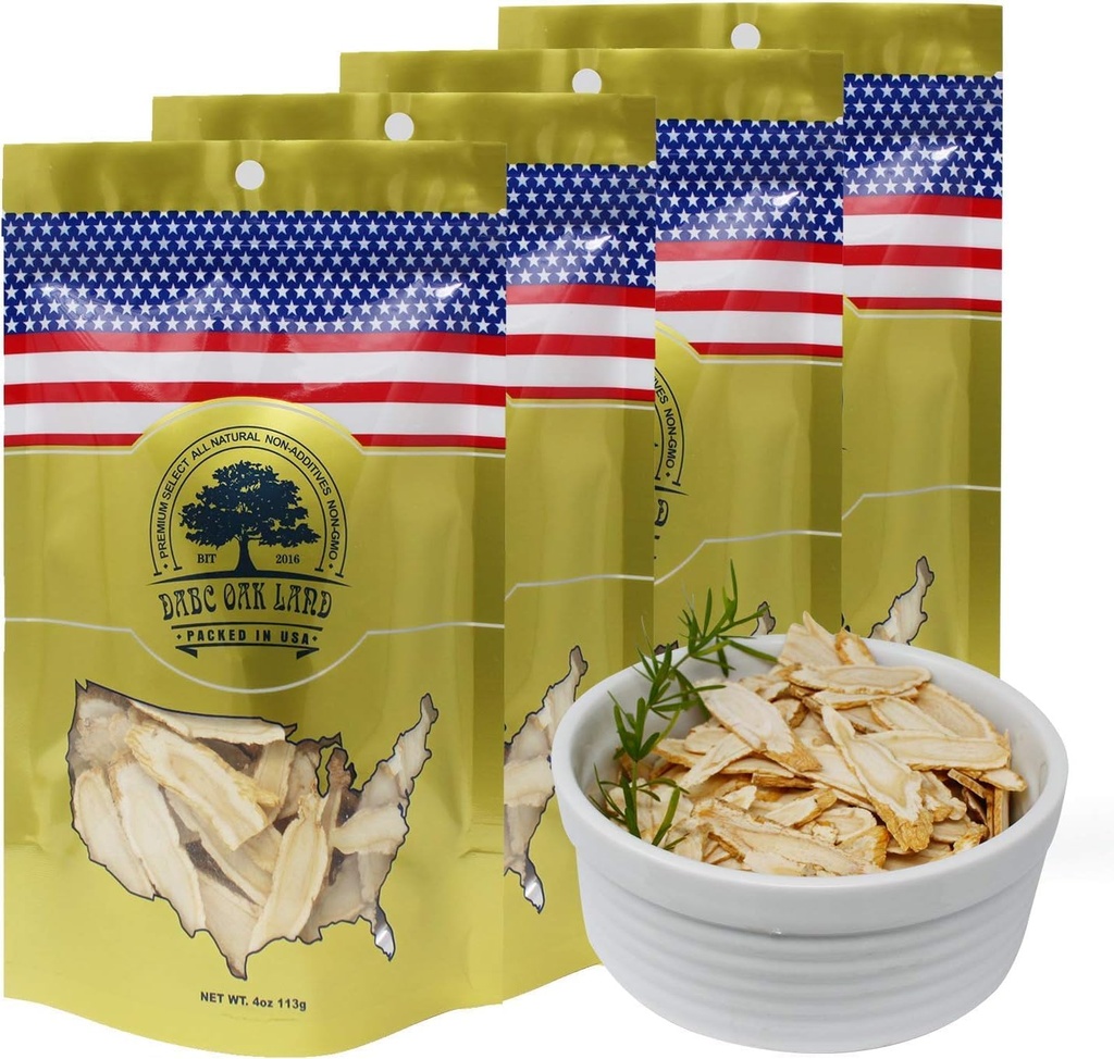 16OZ American Ginseng Slices dal Wisconsin Wisconsin Cresciuto! La maggior parte della gente lo usa per fare il tè di Ginseng! Buon per la salute! 4 sacchetti x scatola 4OZ